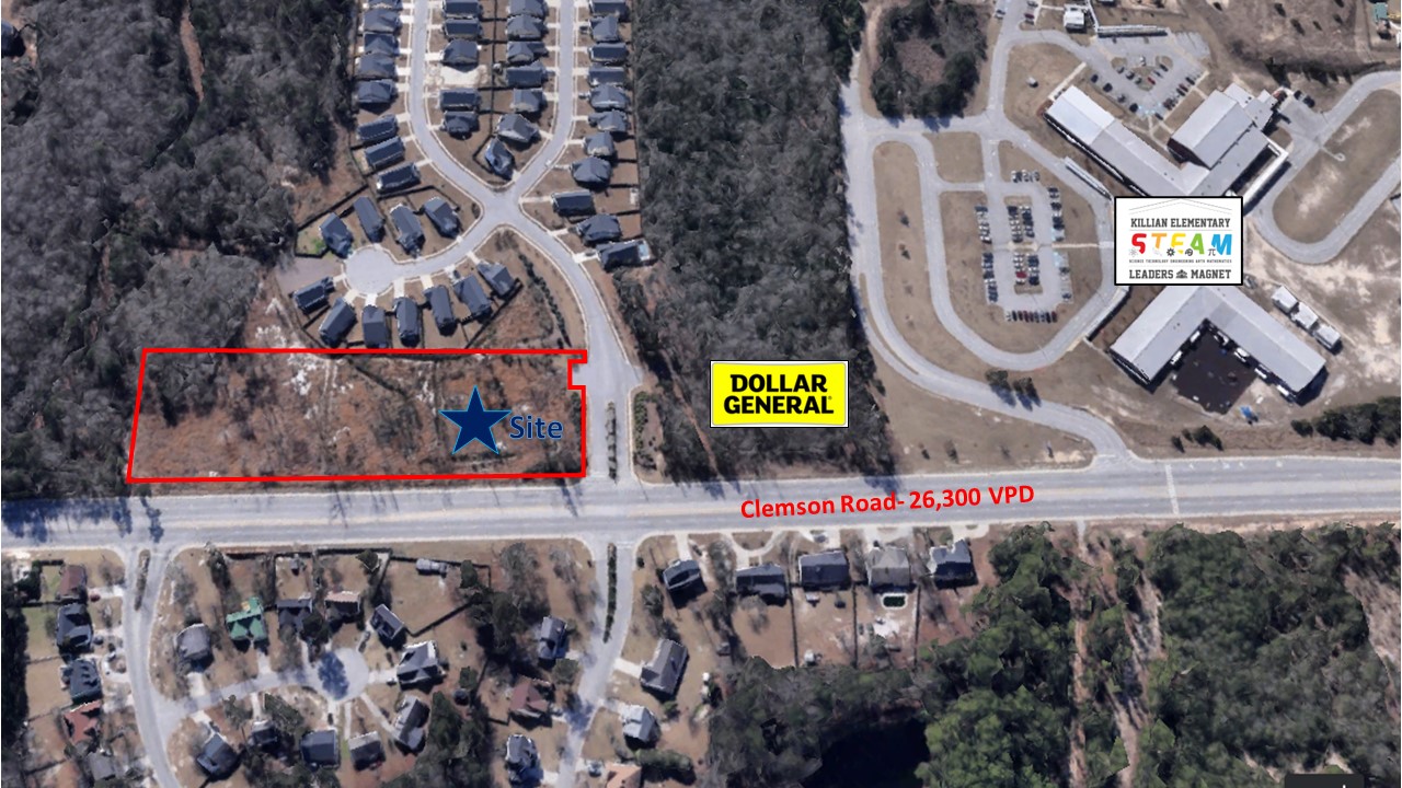 3.29 Acres of Land on Clemson Rd. Cypress Commercial & Investment